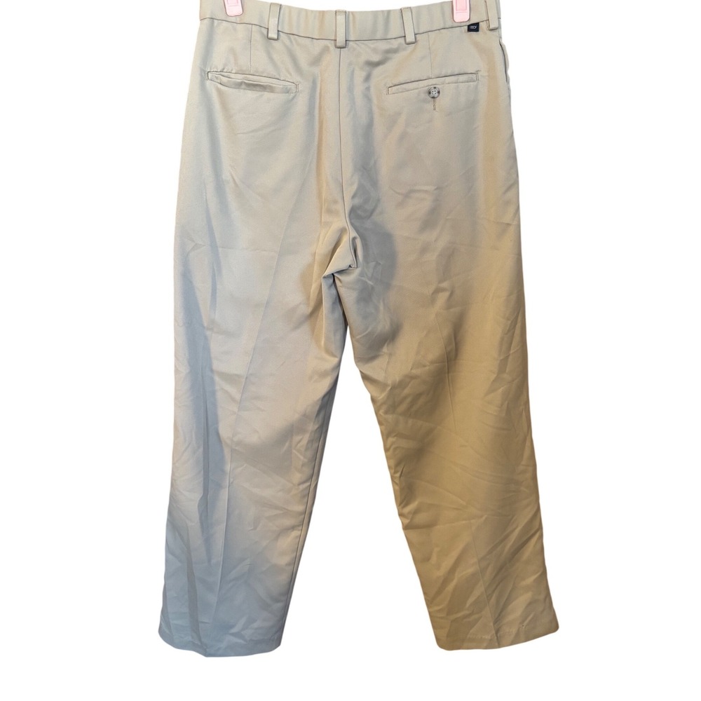 Dockers Golf Mens Khaki Microfiber Performance Pants Size 33X30 - Picture 2 of 6